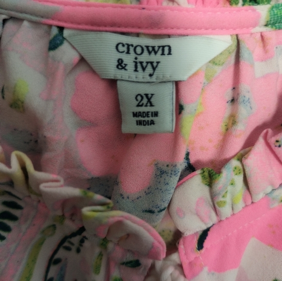 Crown & Ivy / Bright Me Dress / Size 2X / NWOT - Picture 3 of 6